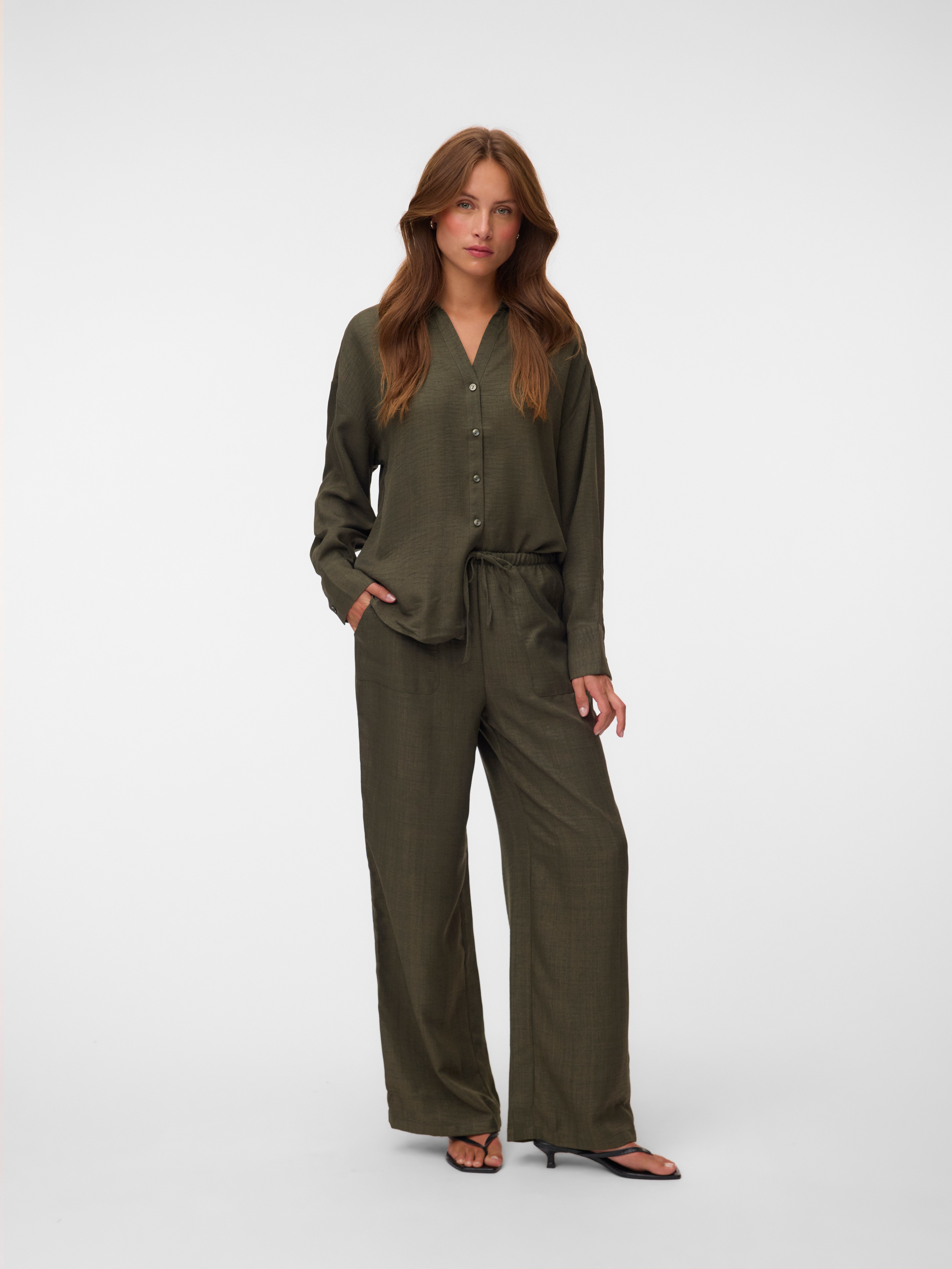 VMMELANEY High waist Broek