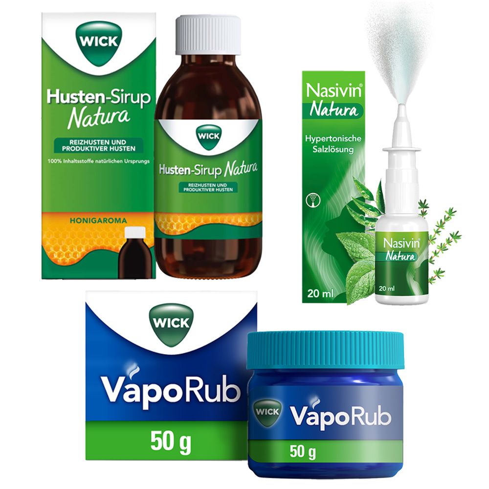 Erkältungspaket plus Natur: Wick Husten, Nase, Inhalieren