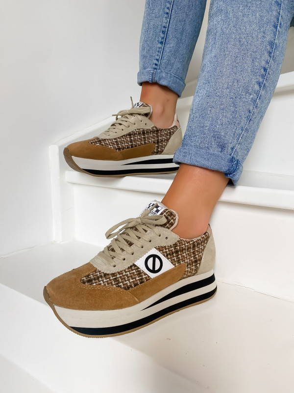 No Name - FLEX M JOGGER Nuts/Beige