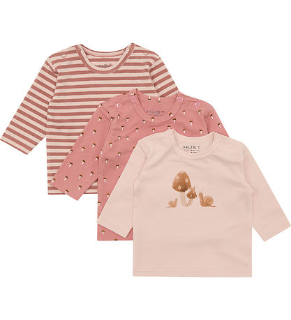 Hust and Claire Bluse - 3er-Pack - Amar - Peach Dust