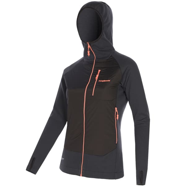 Doudoune randonnée TRANGOWORLD TRX2 HYBRID LT WM PRO BLACK