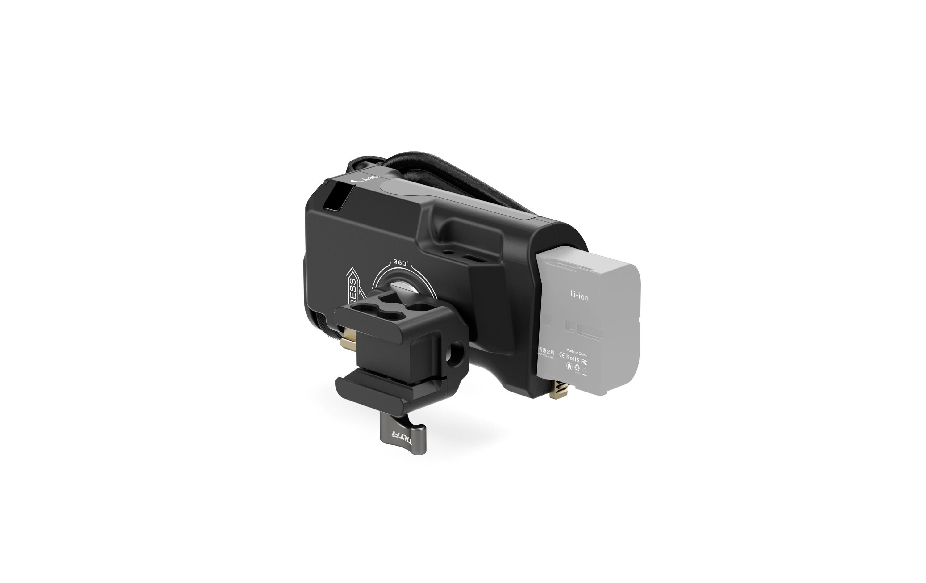 Right Side Advanced Focus Handle Type VI - Schwarz<br>Wird an der rechten Seite der Tiltaing-Kamerakäfige befestigt