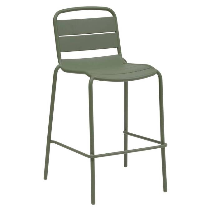 Chaise haute de jardin ALEGORIA Vert laurier