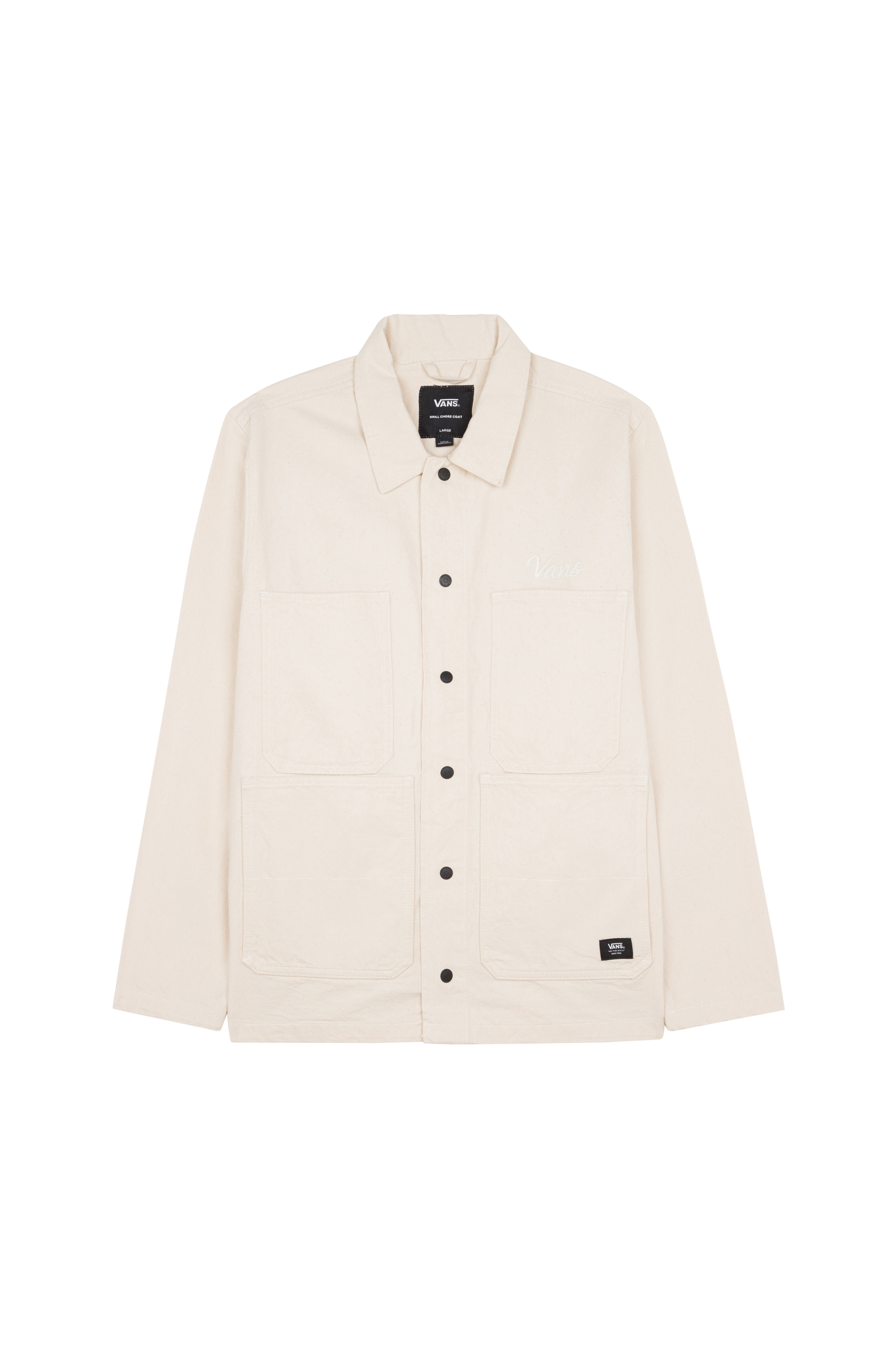 VANS Chemise HICKORY STRIPE DRILL CH Beige