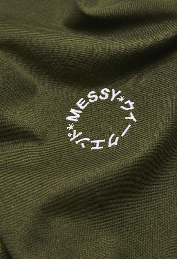 MessyWeekend TEE Grøn