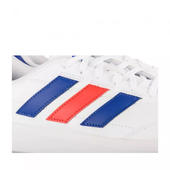 Baskets BLANC ADIDAS Courtblock