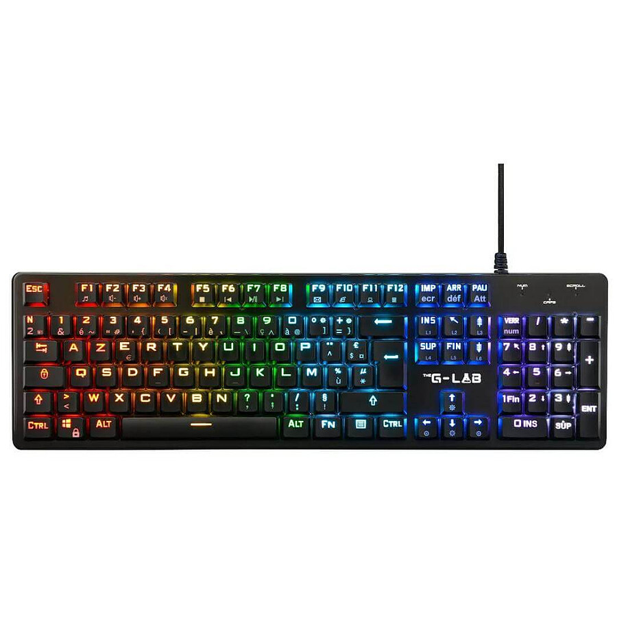 The G-Lab Keyz Platinium - Outemu Low Profile Red