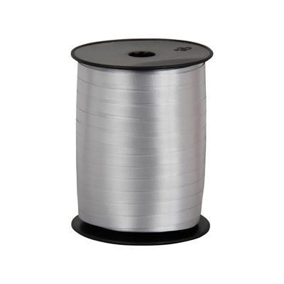 Logistipack - Bolduc brillant - ruban d'emballage 7 mm x 500 m - argent