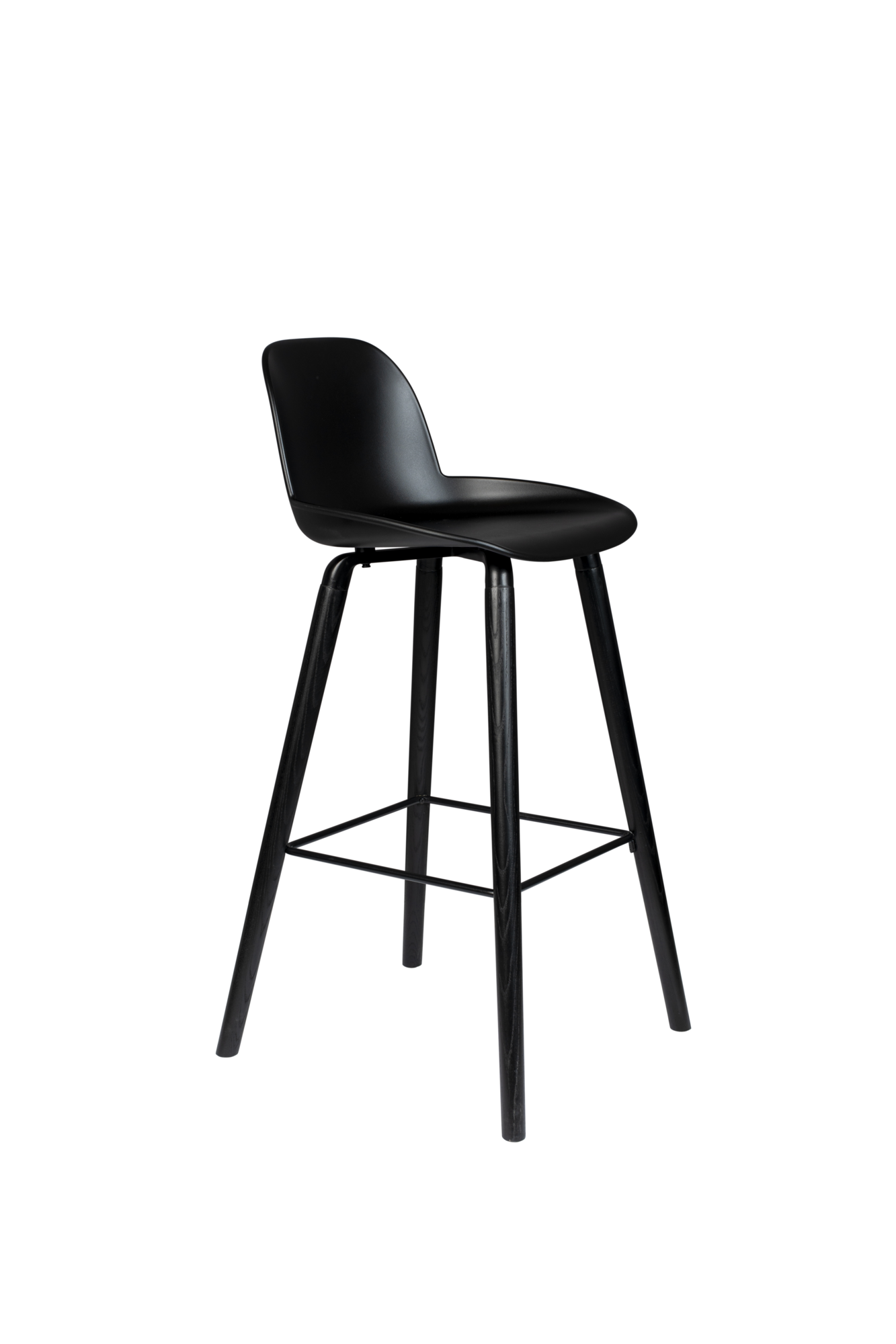 Barkruk Albert Kuip (zithoogte 75 cm) zwart - set van 2