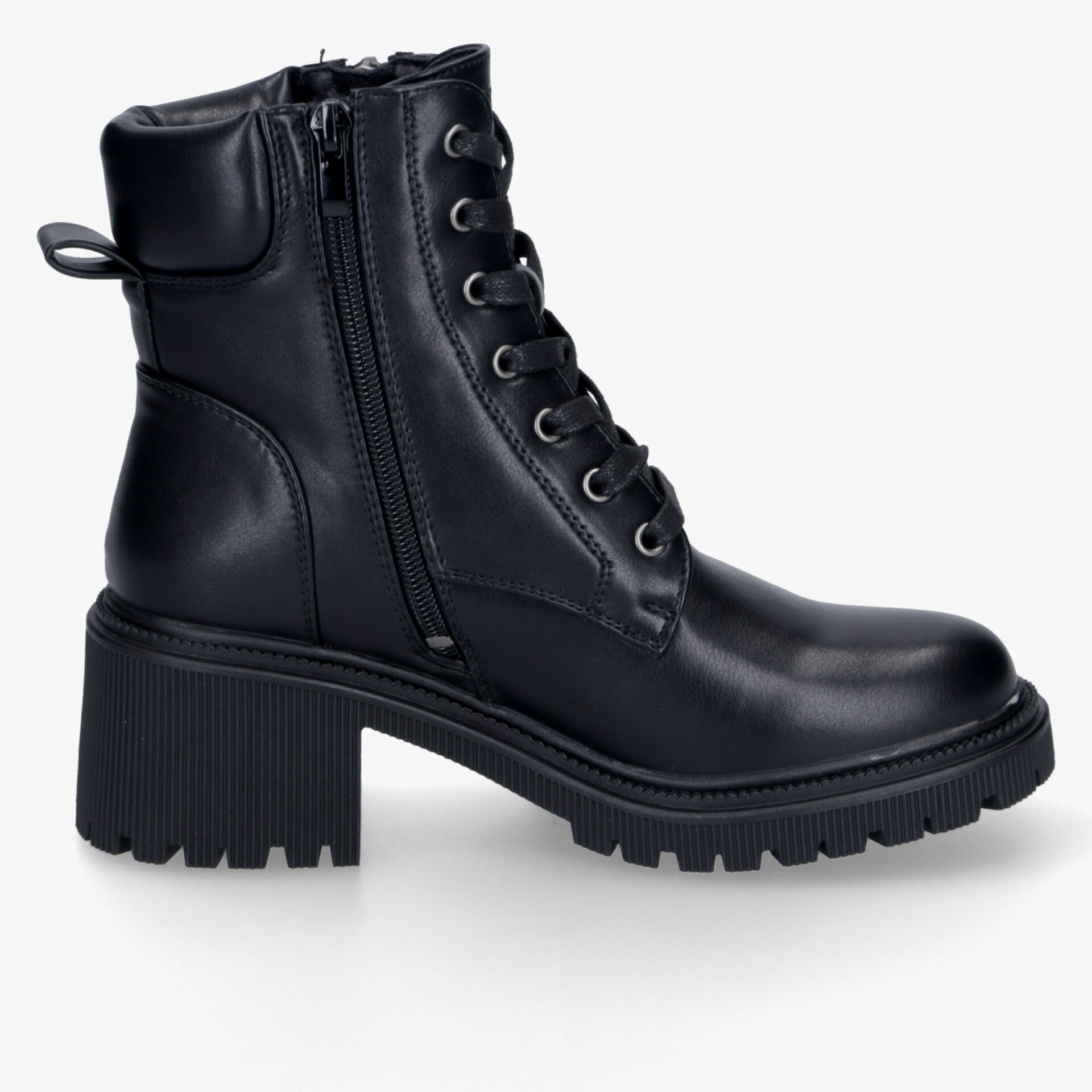 Dockers Damen Schnürstiefeletten schwarz