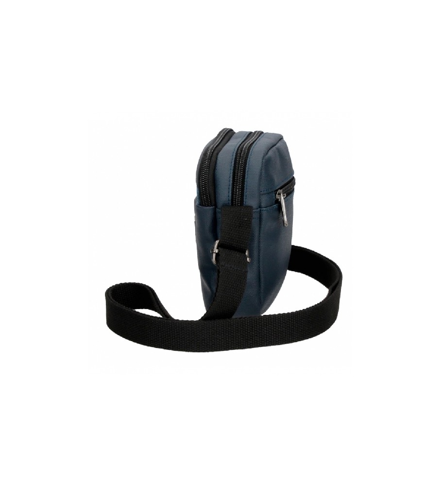 Bolsa de ombro Pepe Jeans Court azul marinho - 12x15x3,5cm