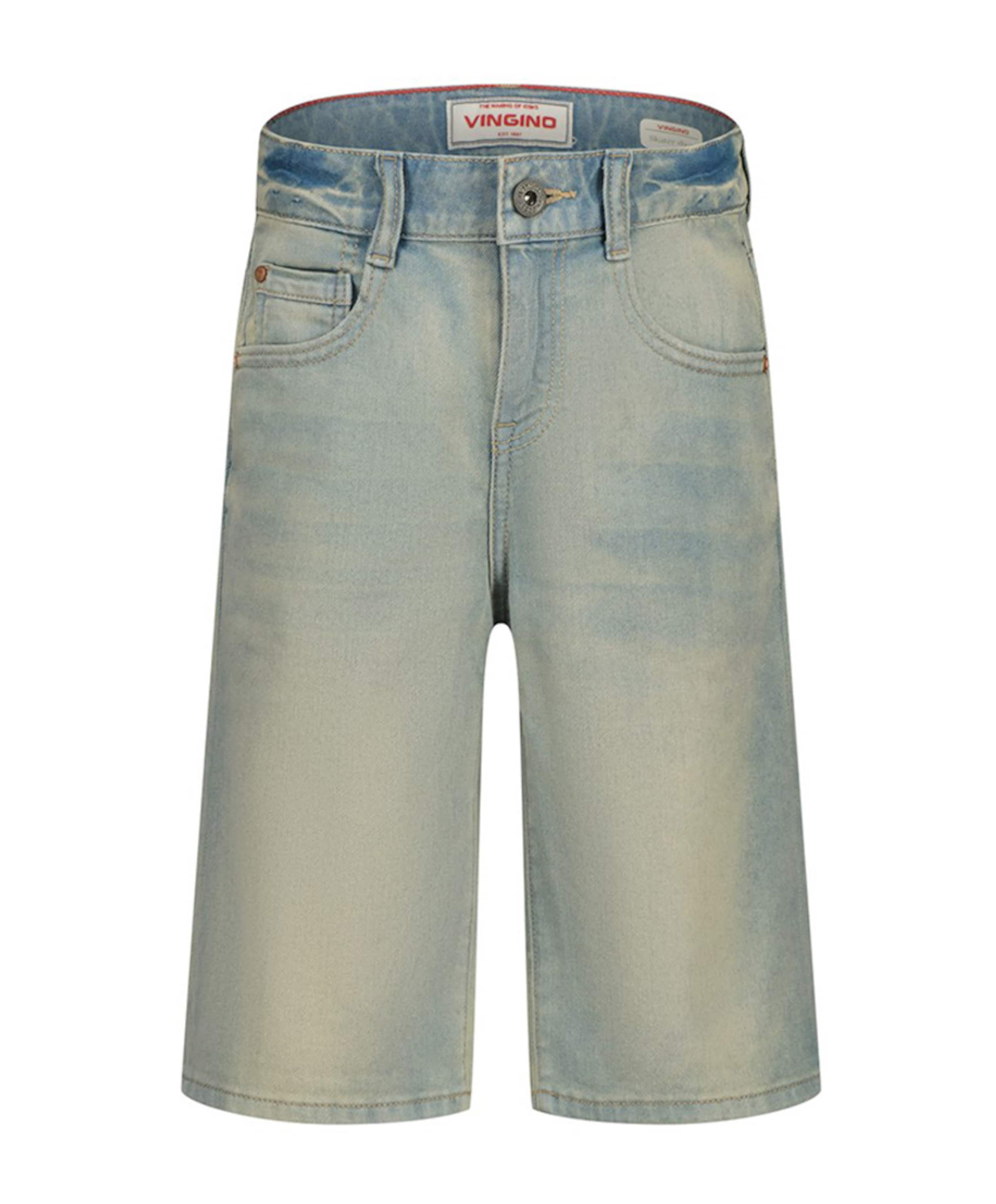 Vingino Carlo jongens korte broek blauw