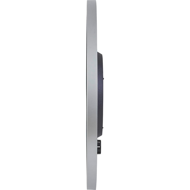 Horloge murale géante Ø 60 cm - À quartz - gris