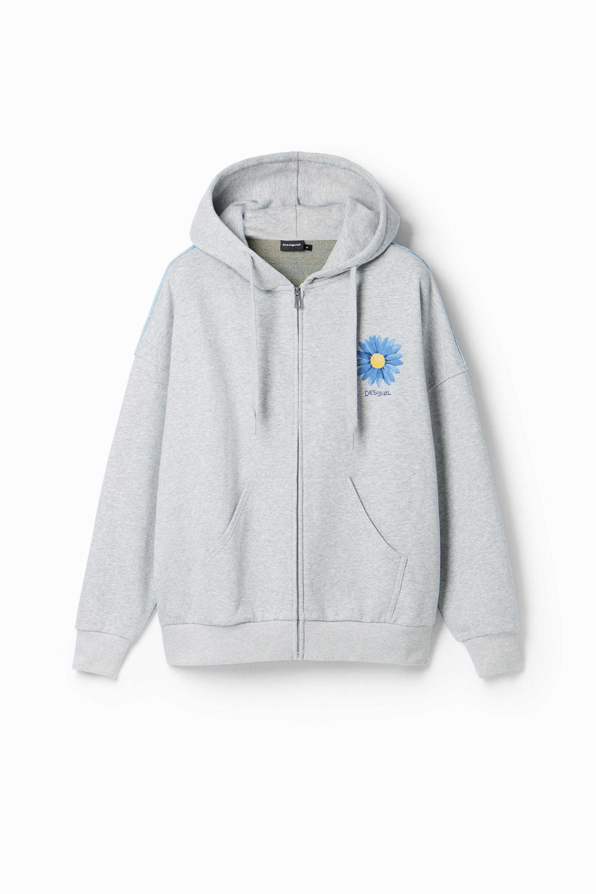 Moletom oversized margarita cremallera