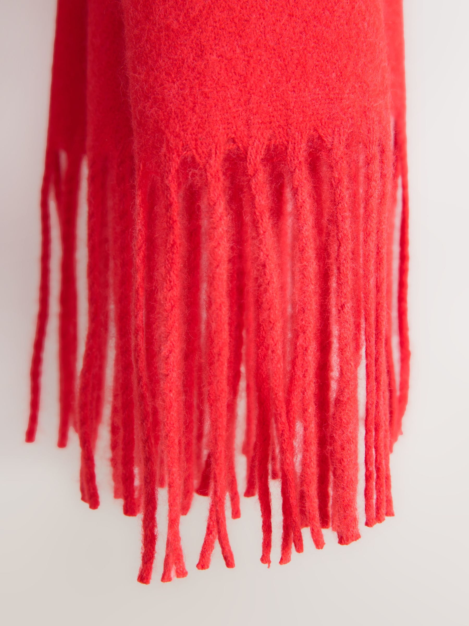 Rood - Halfzware sjaal