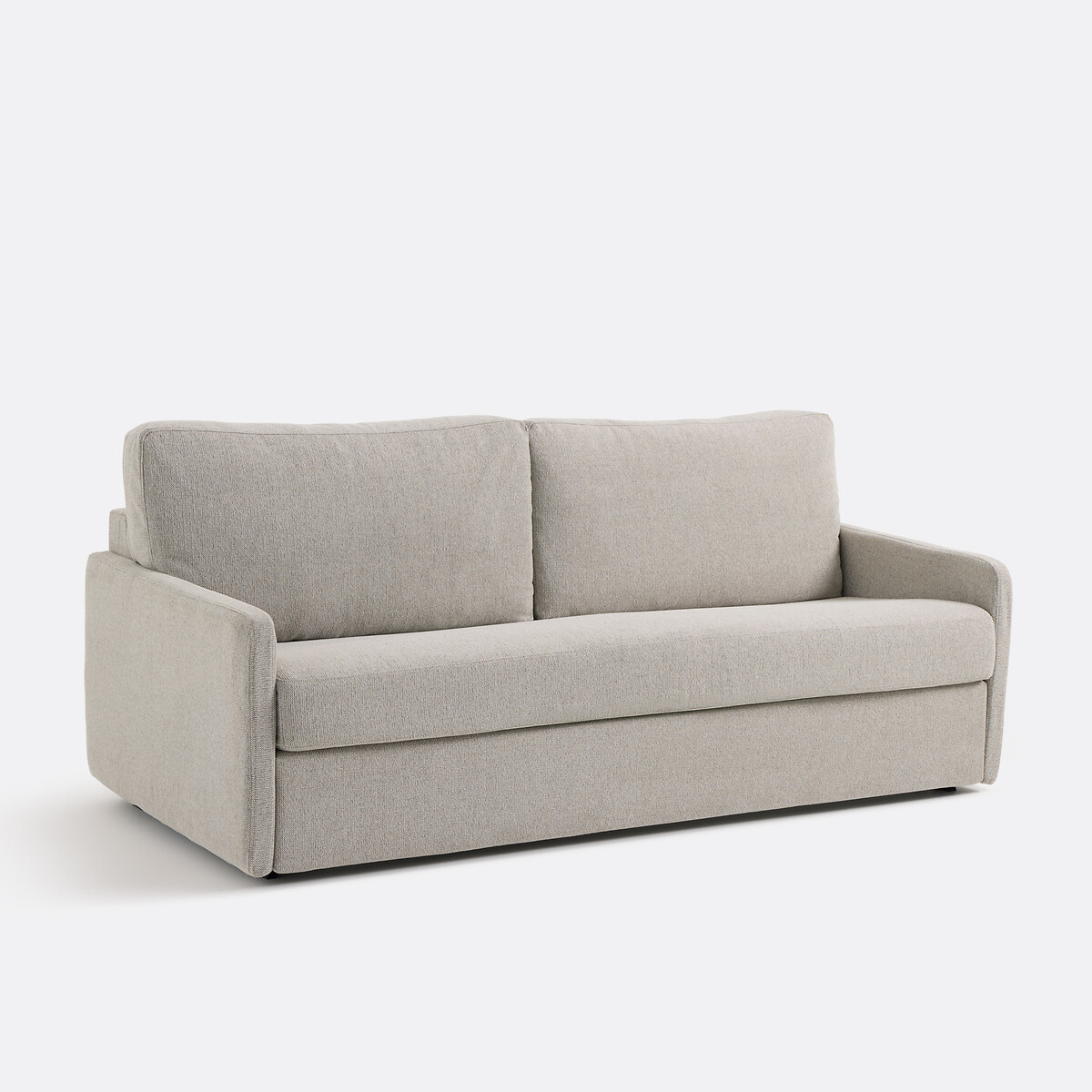 LA REDOUTE INTERIEURS<br>Sofá-cama em tecido texturizado salpicado, Bultex, Marta