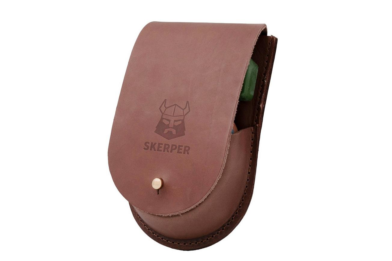 Skerper Field Sharpening Kit SVSO004, slijpset met lederen foedraal