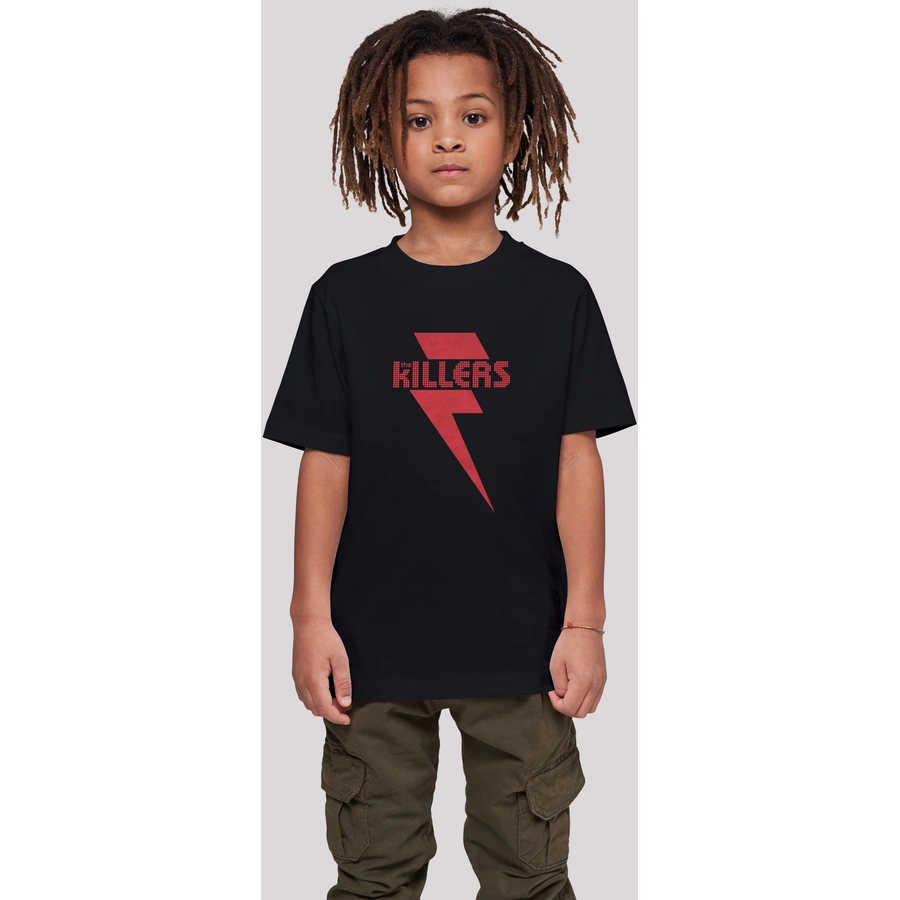F4NT4STIC T-Shirt The Killers Rock Band Red Bolt schwarz
