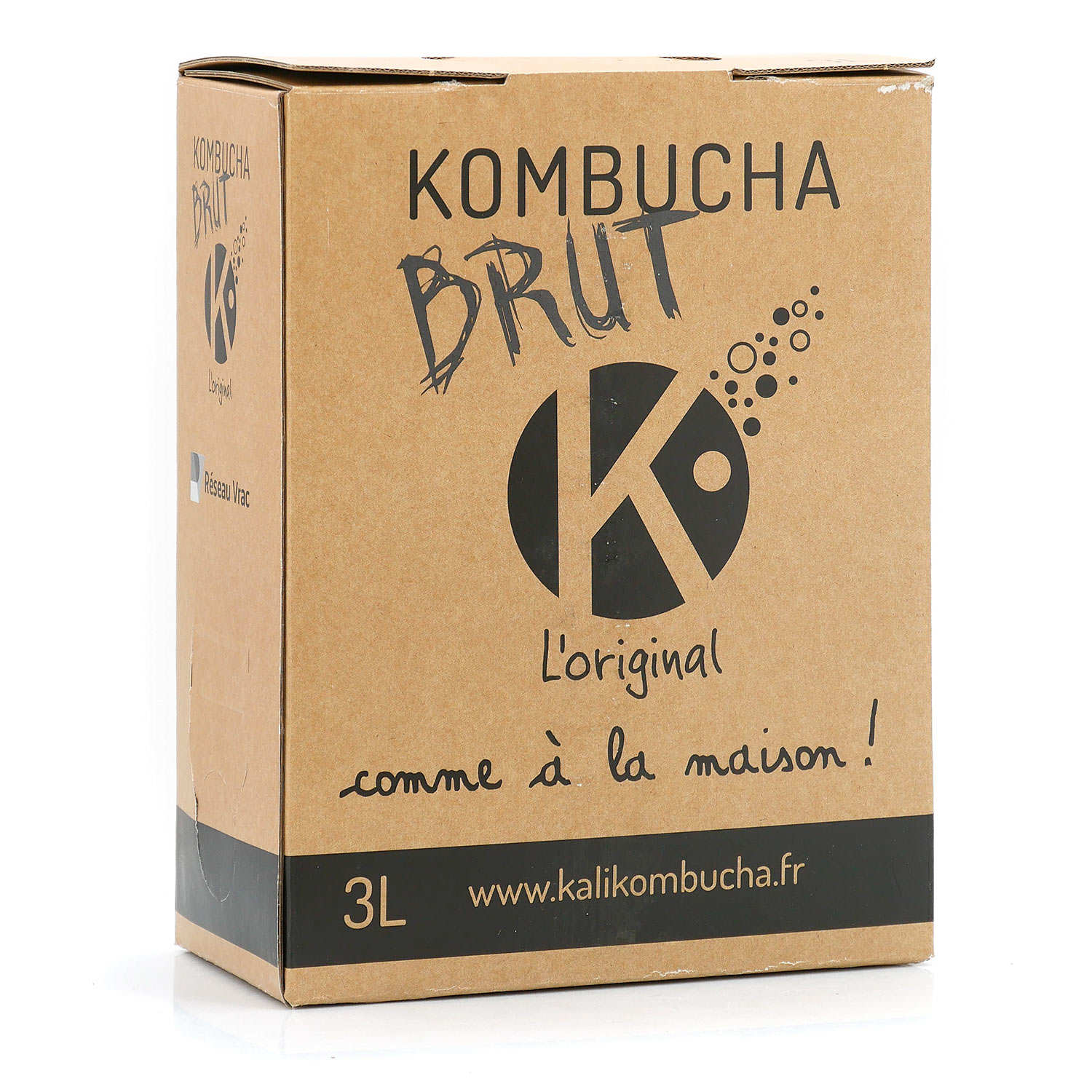 Kombucha Brut en BIB 3L - Kali Kombucha