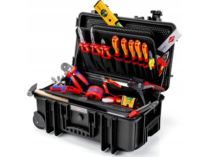 Knipex 00 21 33 E, Rød, Gul, 550 mm, 223 mm, 344 mm, 10,1 kg, 22 værktøjer
