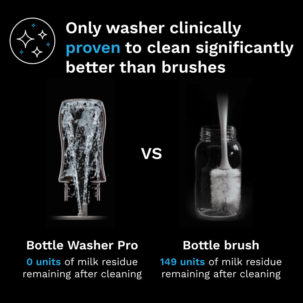 Køb Baby Brezza Black Flaske Washer Pro