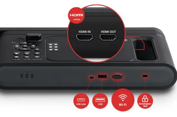 AVer AVerVision M70W - Digitalkamera for dokumenter - farve - 13.000.000 pixel - 3840 x 2160 - 1400 TVL - audio - trådløs - HDMI - WiFi - USB 2.0