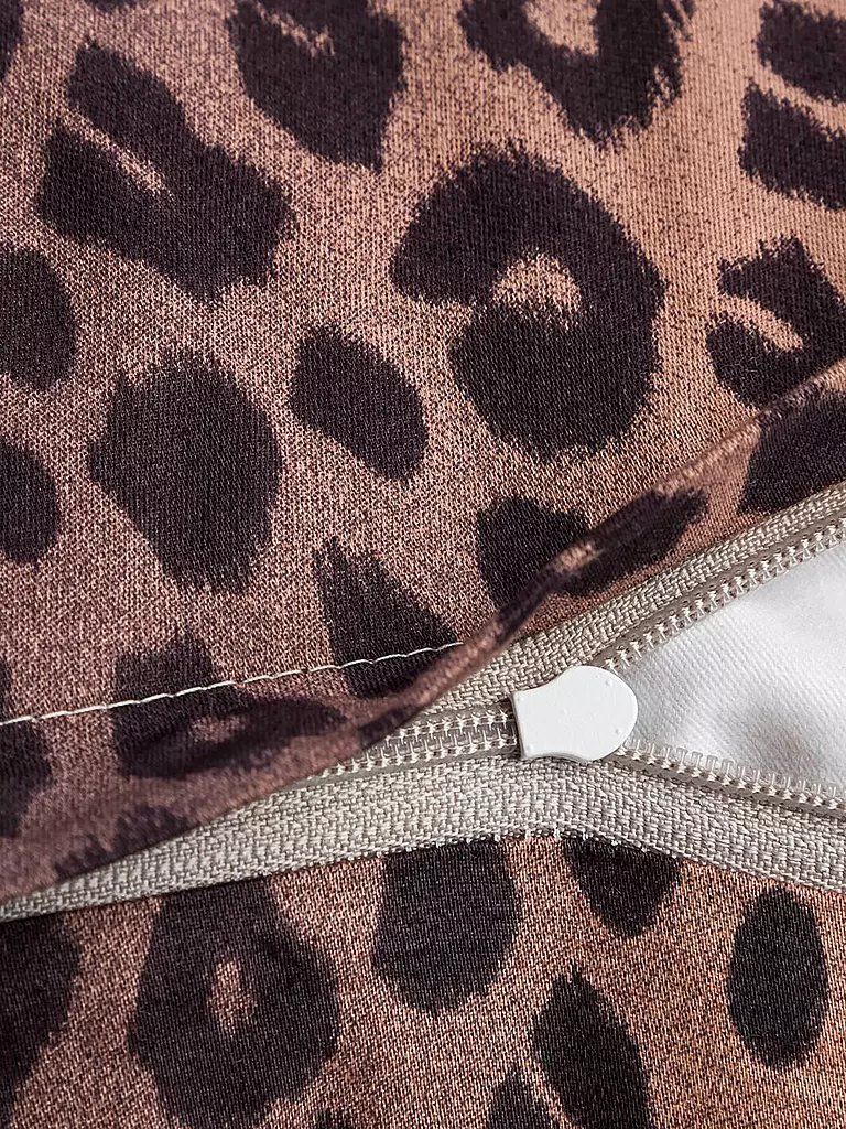 JOOP Satin Bettwäsche LEO 70x90cm / 140x220cm Stone grau