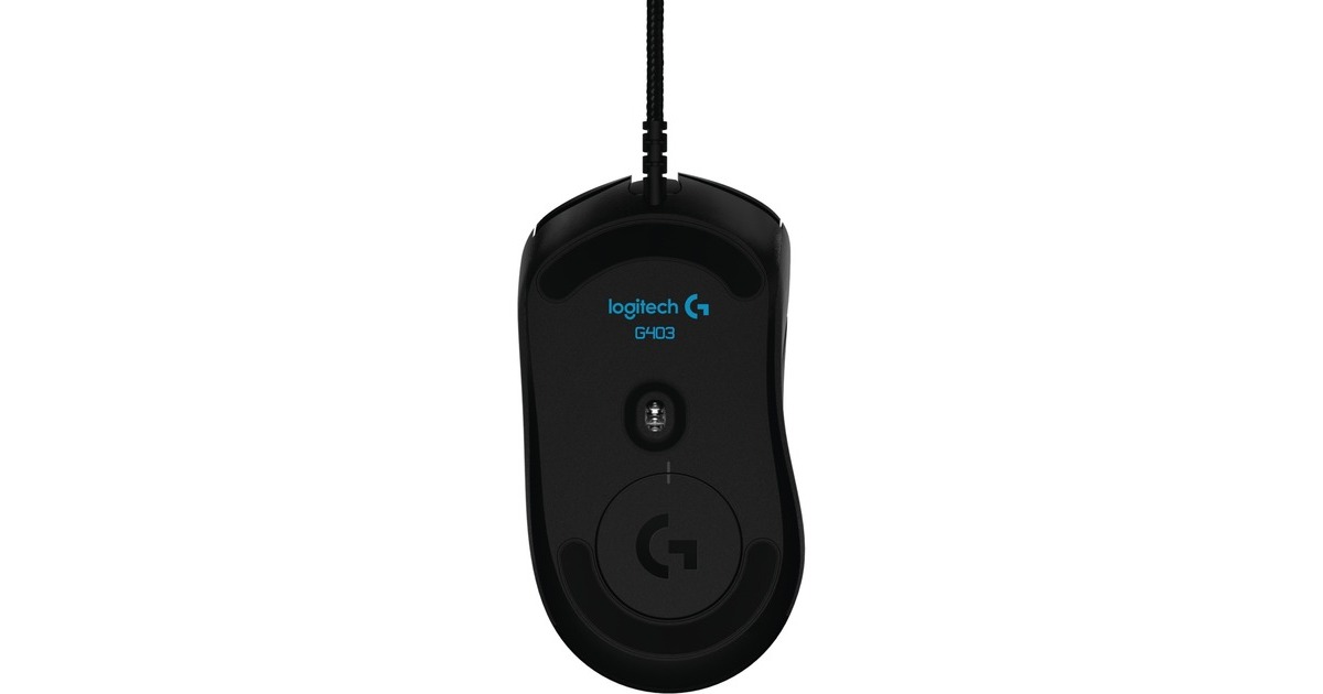 LogitechG403 HERO Gaming Mouse  (Zwart, 100 - 25.600 dpi, RGB leds)