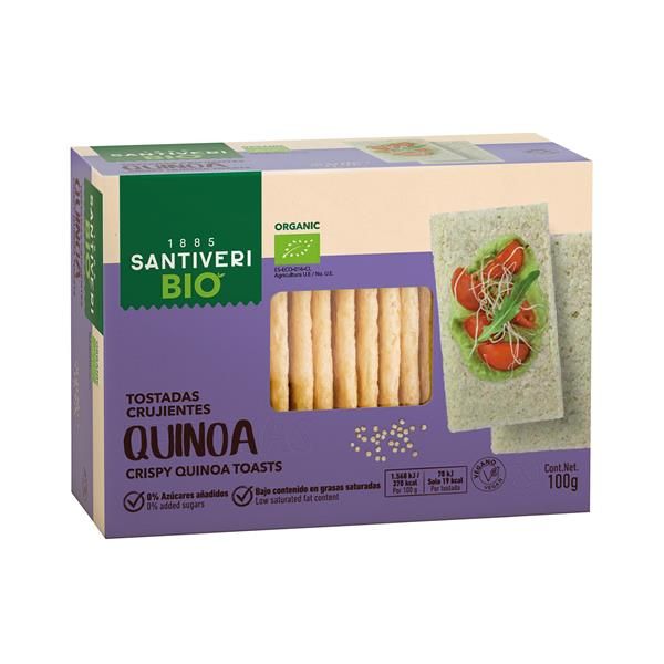 Tostas Com Quinoa Bio