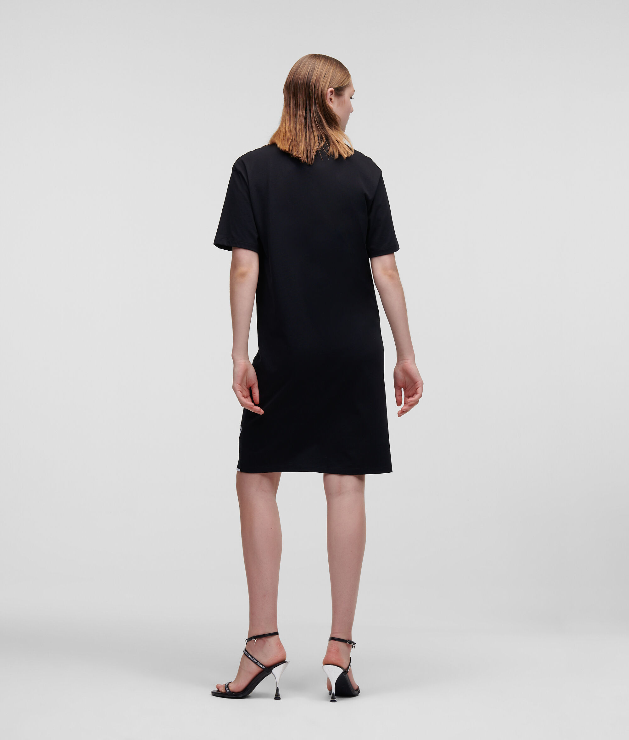 ROBE T-SHIRT À OURLET KARL SIGNATURE