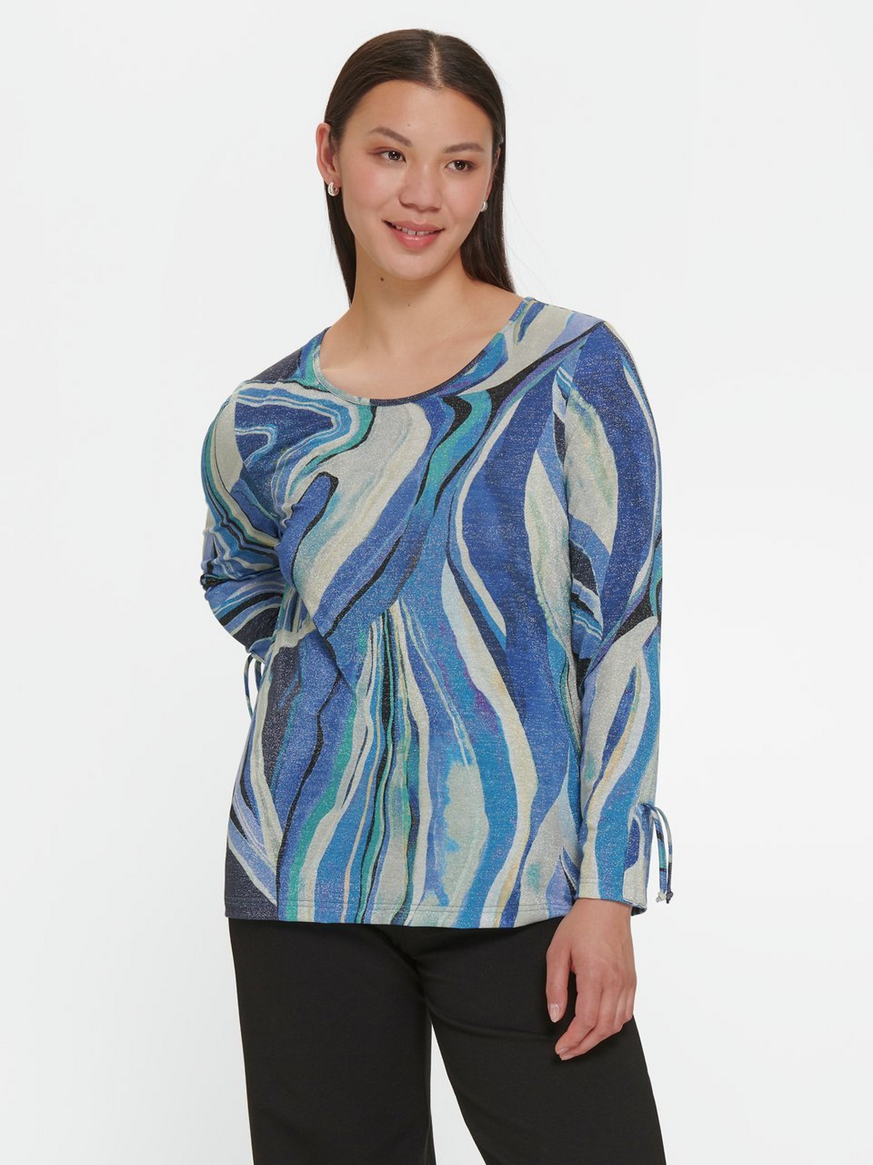 Rundhals-Shirt