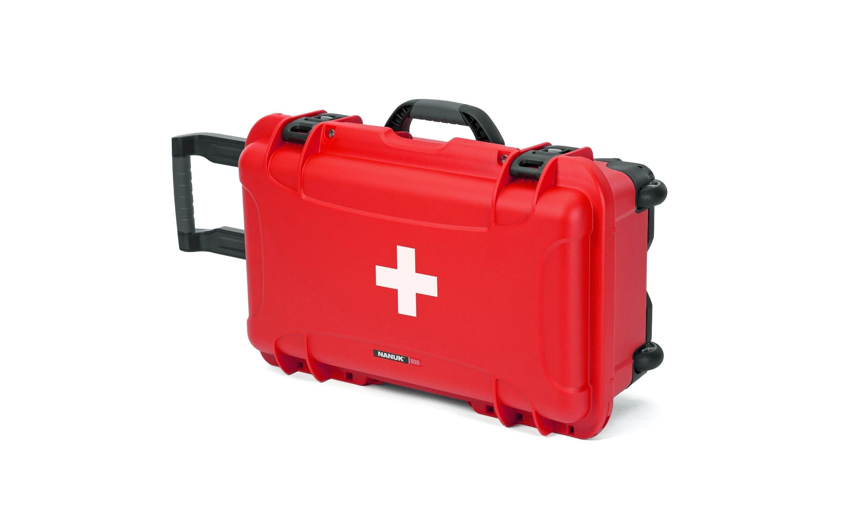 Kunststoffkoffer 935 Erste-Hilfe - leer<br>Leichter, wasserdichter und robuster Hartschalenkoffer