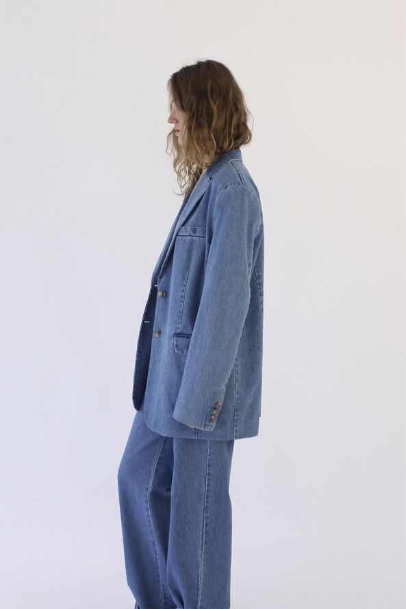 Designers Remix Miles Oversized Blazer Medium light denim