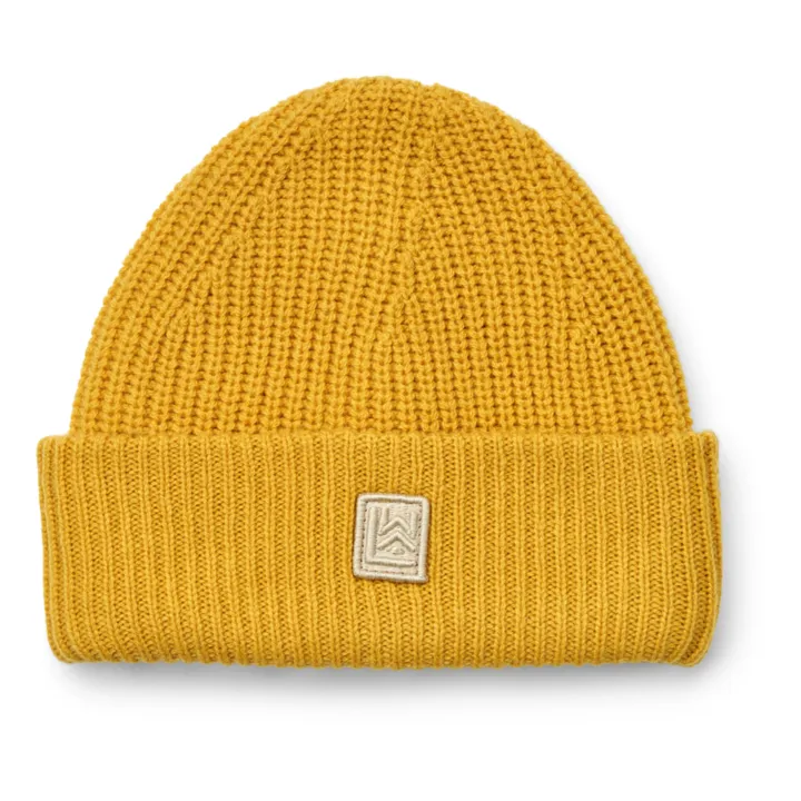 Liewood Bonnet Laine Recyclée Emilio | Jaune