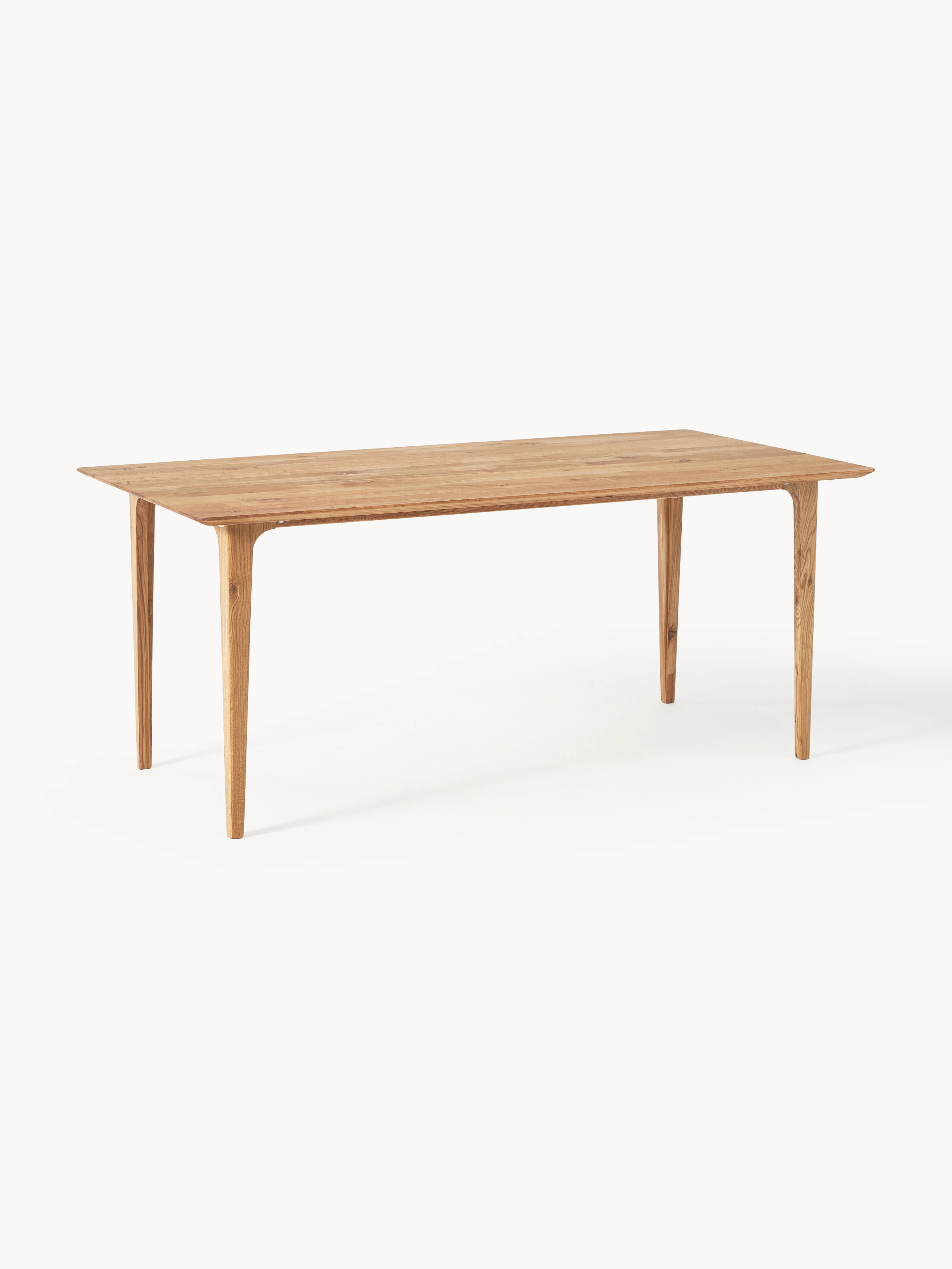 Eettafel Archie van eikenhout, in verschillende formaten