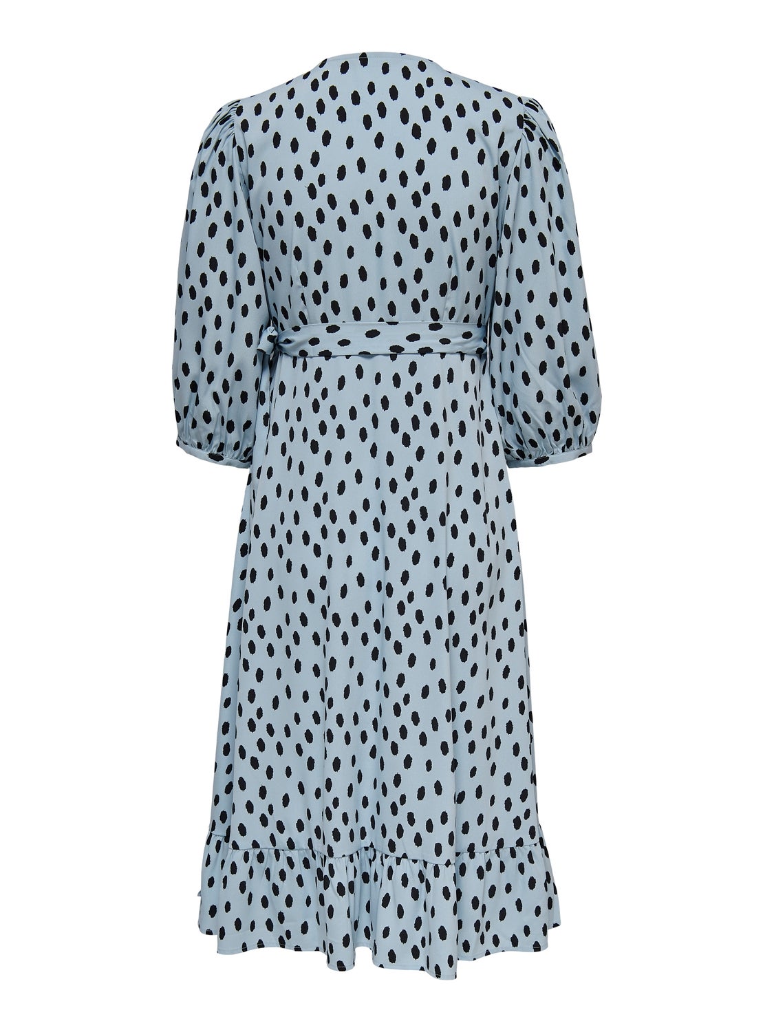 ONLOLIVIA Langes Kleid Blue Fog
