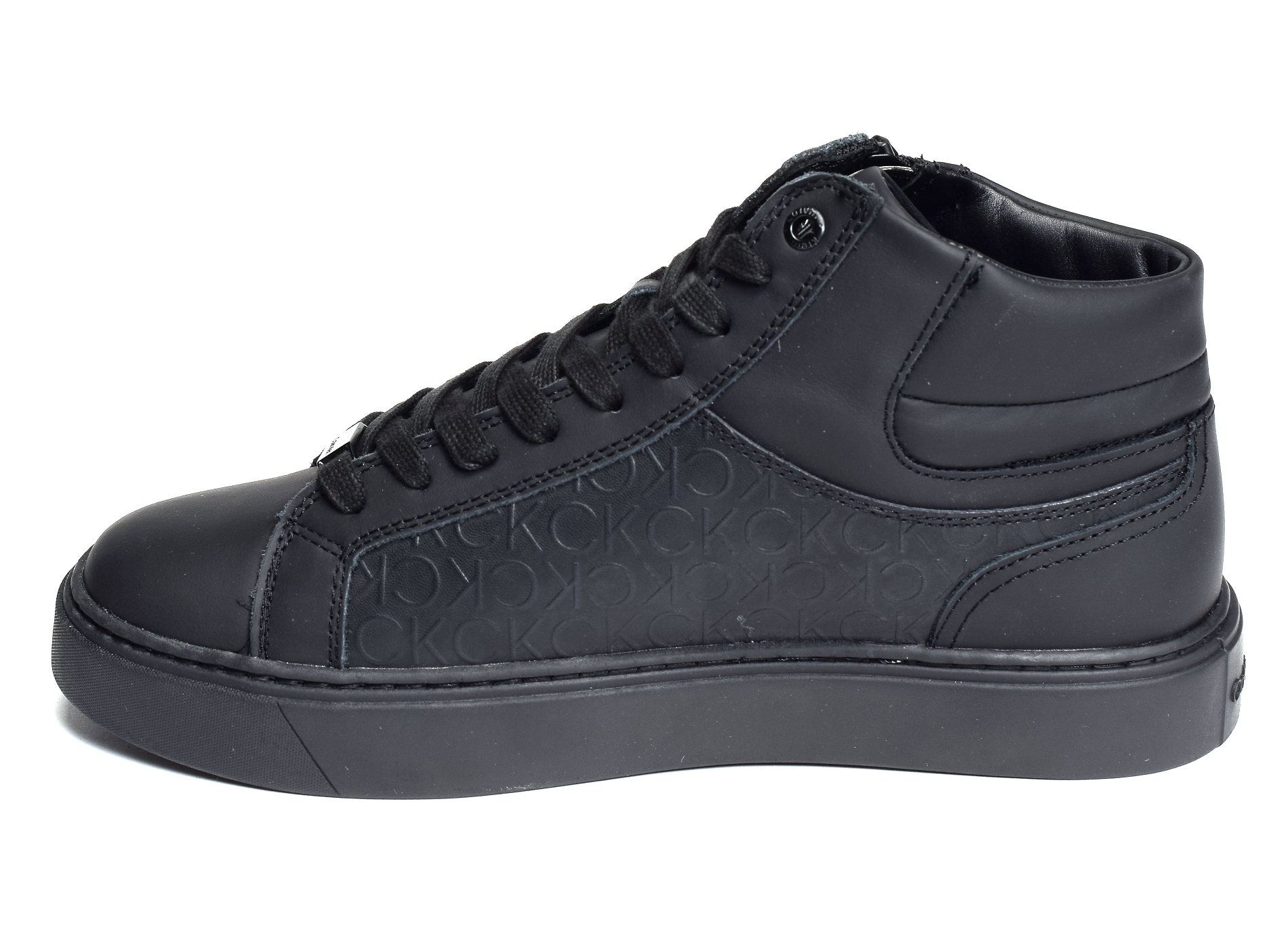 High top lace up 0812 noir