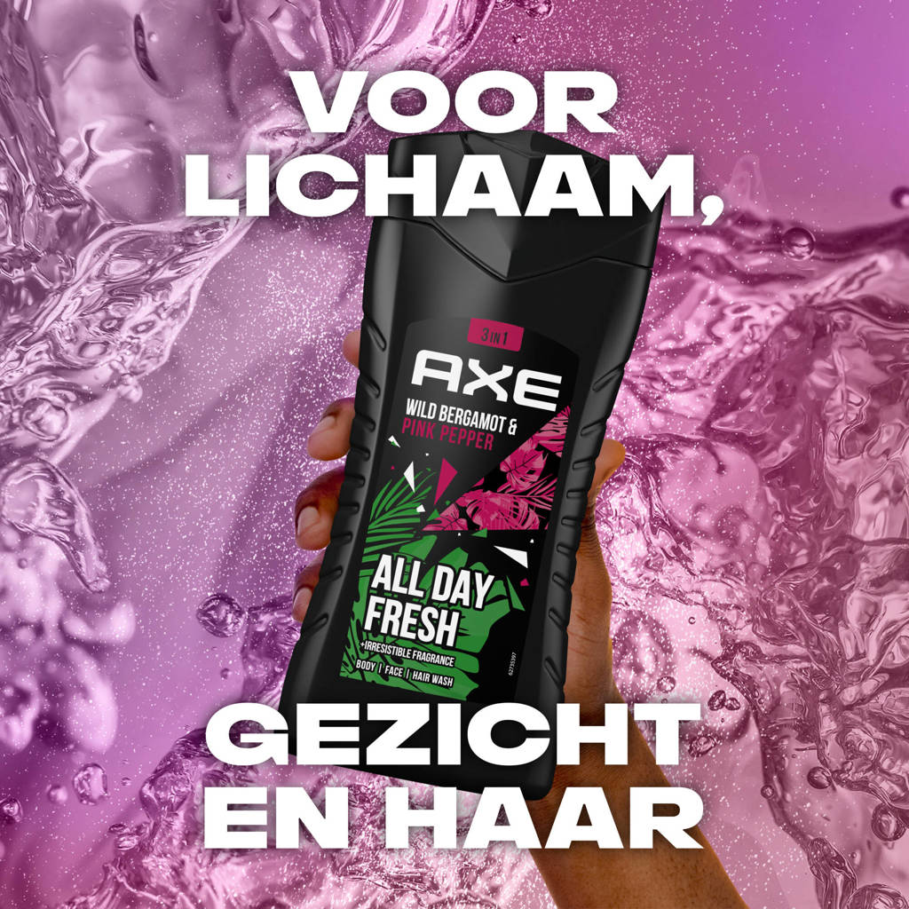 Lekkere douchegelWild Bergamot & Pink Pepper 3-in-1 douchegel - 6 x 250 ml