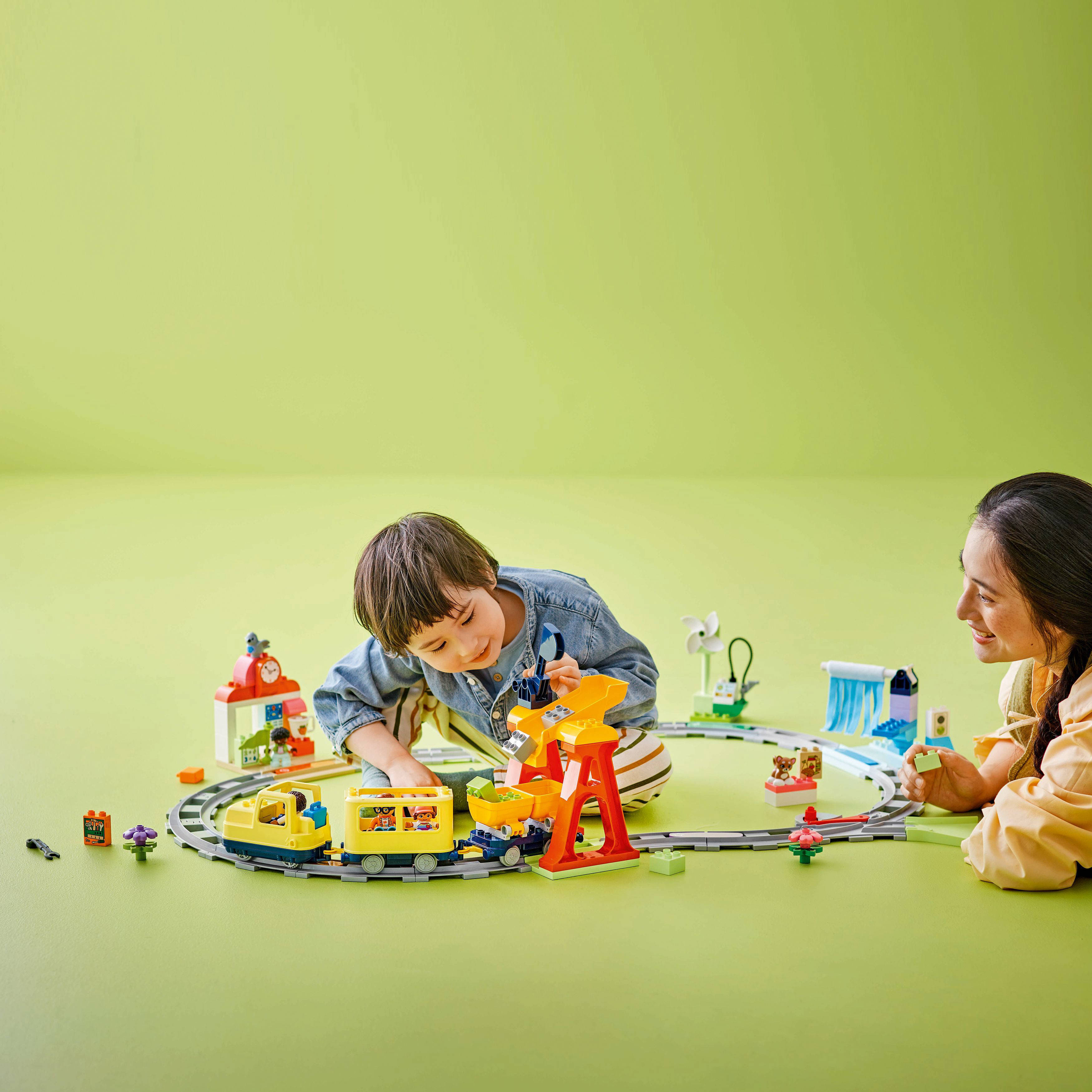 LEGO Stad Grote interactieve buurttrein set 10428