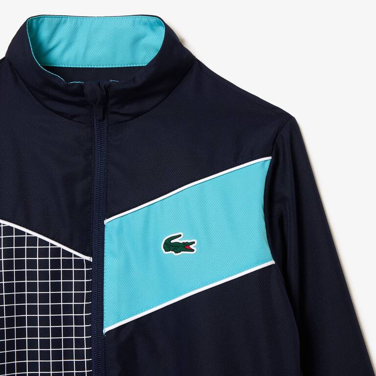 Ensemble survêtement Tennis color-block Survetements - Bleu - Lacoste - Garçon