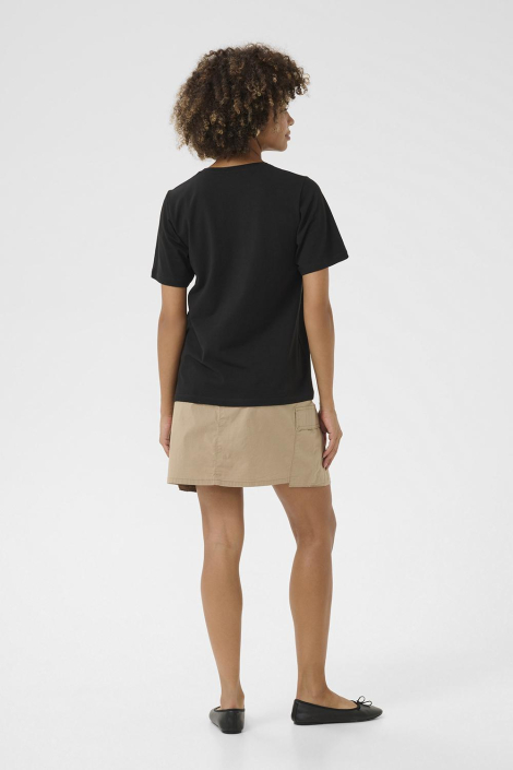 Culture zwarte dames t-shirt
