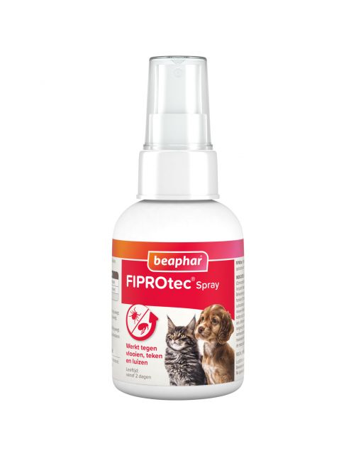 Beaphar Fiprotec Spray - Anti vlooien en tekenmiddel - 100 ml