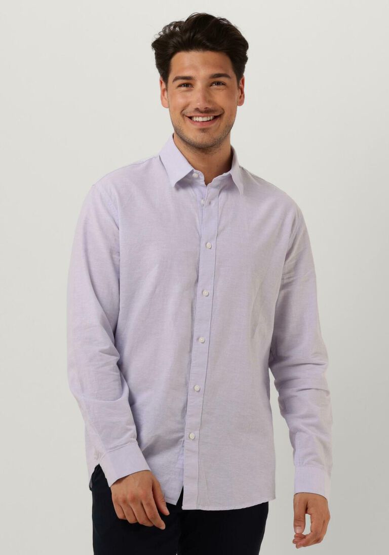 SELECTED HOMME lila selected homme klassiek overhemd slhregnew-linen shirt ls classic w