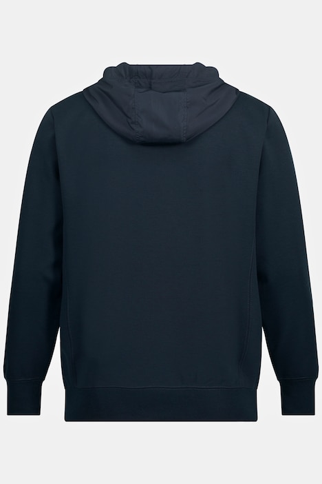 Hoodie FLEXNAMIC®, Sweater, halber Zipper, bis 8 XL