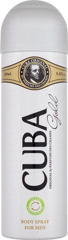 Cuba Paris - Cuba Gold - Deodorant - 200 ml