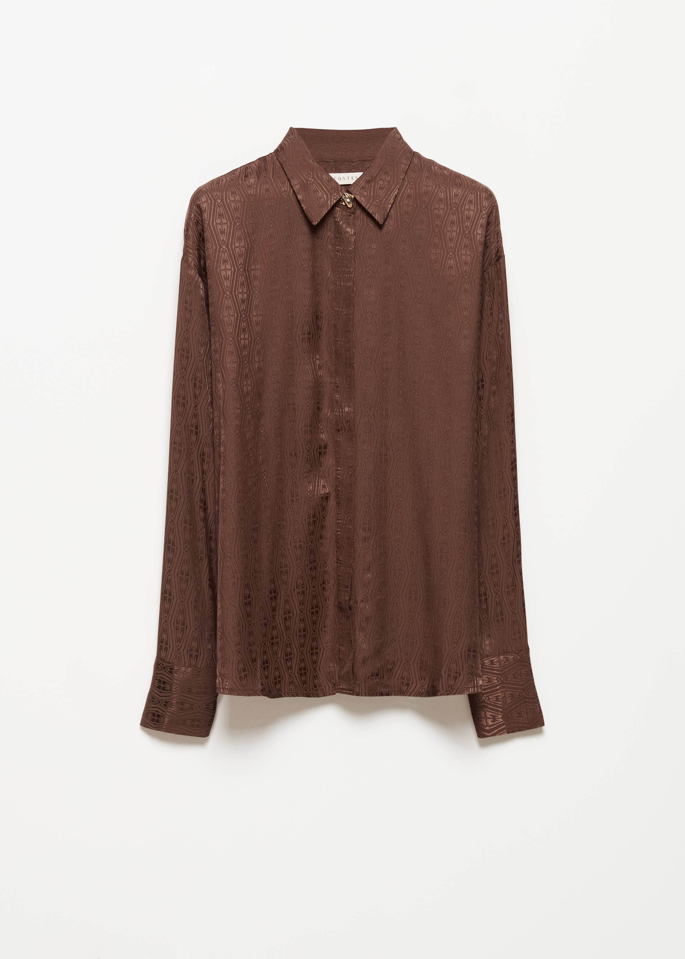Blouse met geometrisch patroon