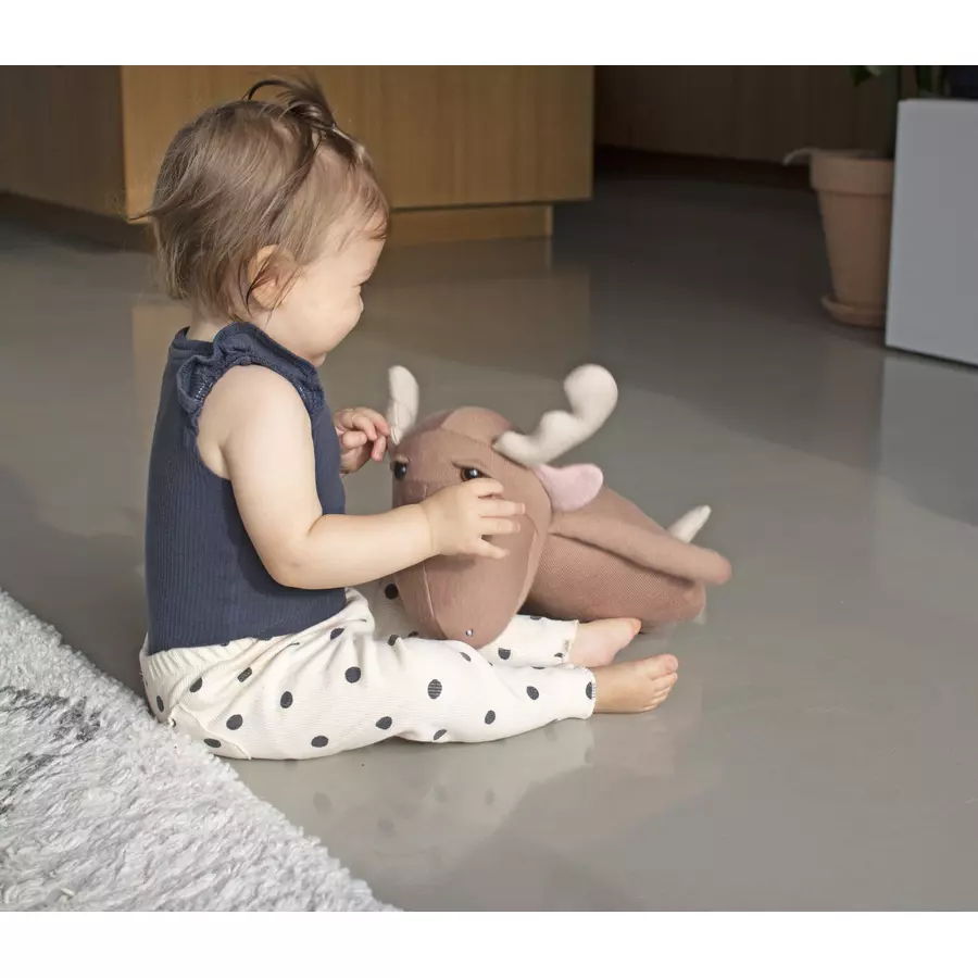 Filibabba Kuscheltier Milo der Elch Brownie