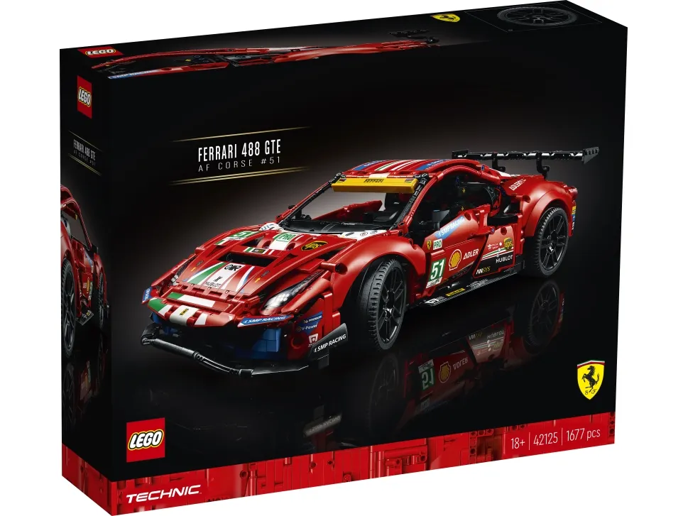 LEGO Technic 42125 Ferrari 488 GTE 