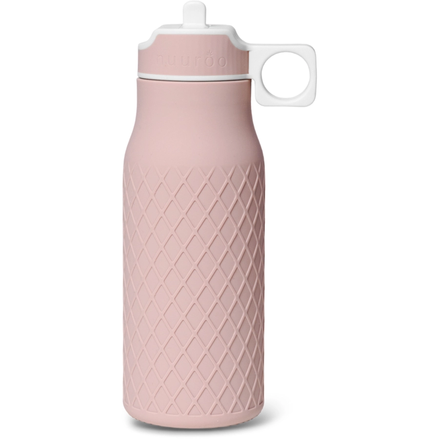 Nuuroo Trinkflasche Lindi Silikon 450 ml Woodrose