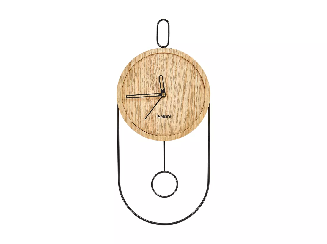 Horloge murale SIERRE 20 cm Marron clair